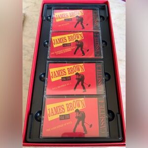 Star Time Cassette Set - Vibrant Red James Brown